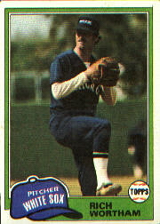 1981 Topps Baseball Cards      107     Rich Wortham